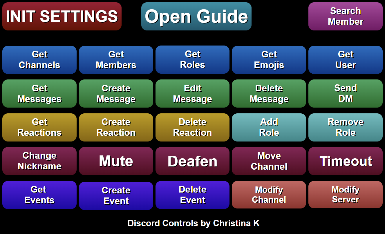 Discord Controls screenshot