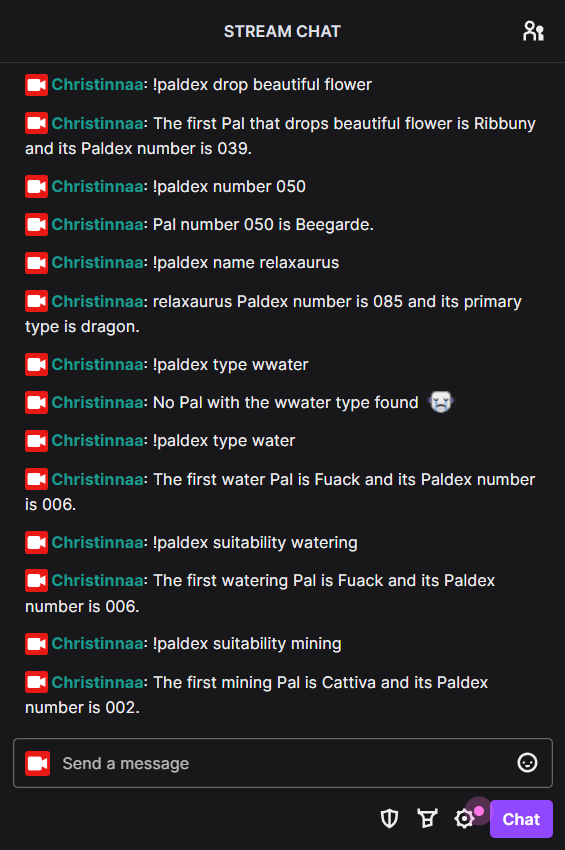 Palworld Paldex screenshot